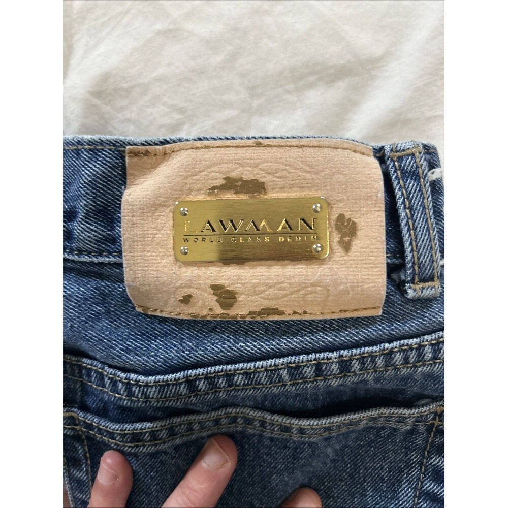 Lawman Vintage Jeans Women Size 11 High Waisted Mom Fit Blue Denim